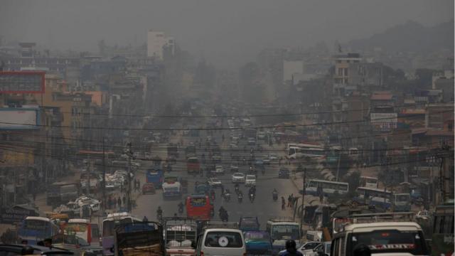 काठमाडौँ विश्वकै चौथो वायु प्रदूषित सहर बन्यो
