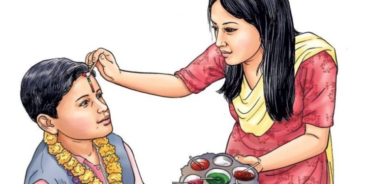आज तिहारको मुख्य दिन भाइटीका, भाइटीका लगाउने उत्तम साइत बिहान ११ बजेर ३९ मिनेटमा