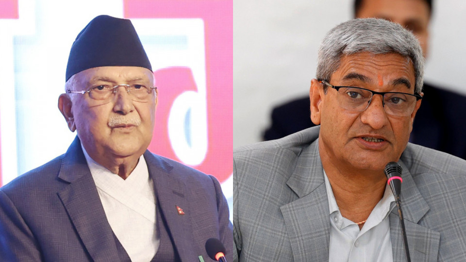 पूर्वप्रधानमन्त्री ओली र लेखकविरुद्ध दिएको जाहेरी आयोगमार्फत छानबिन हुने