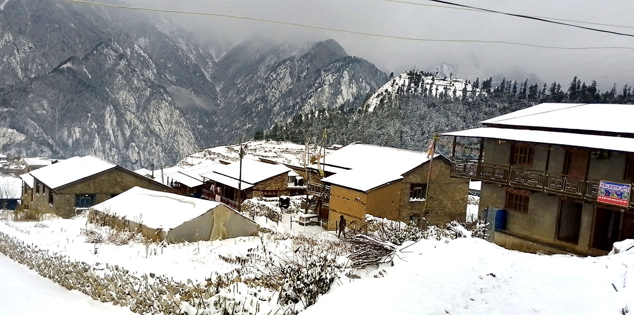 अत्यधिक चिसो बढेपछि हुम्लाको लिमी प्रहरी चौकी सदरमुकाम स्थानान्तरण