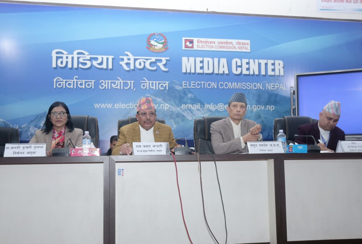 निर्वाचन तयारी अन्तिम चरणमा,आयोगले भन्यो तोकिएकै मितिमा मतदान हुन्छ