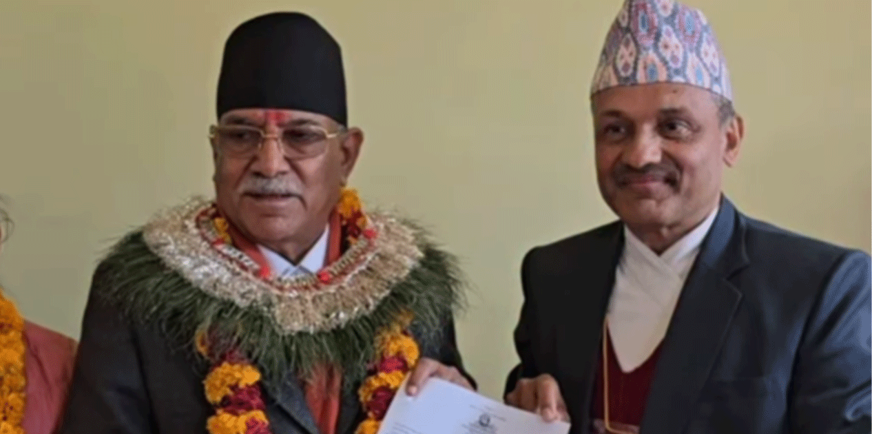 ‘प्रचण्ड’ले गरे रुकुम पूर्वबाट उम्मेदवारी दर्ता