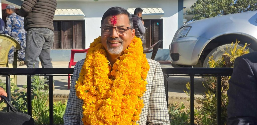 जनार्दन शर्माले गराए रुकुम पश्चिमबाट उम्मेदवारी दर्ता