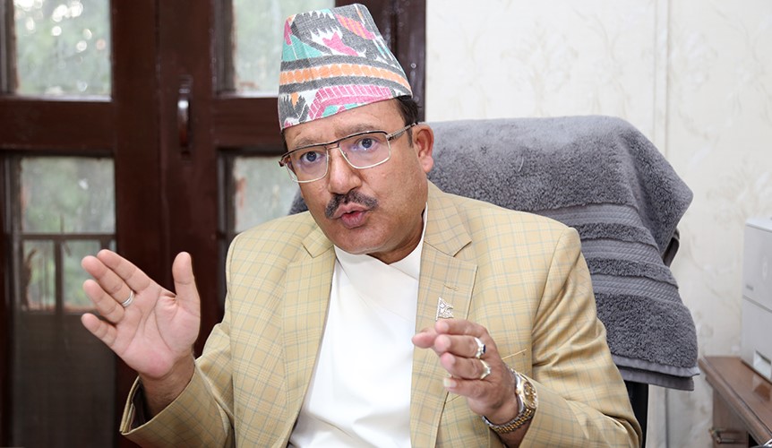 ५ बजेभित्र राष्ट्रिय सभाको एकमुष्ट नतिजा आउँछ : रामप्रसाद भण्डारी