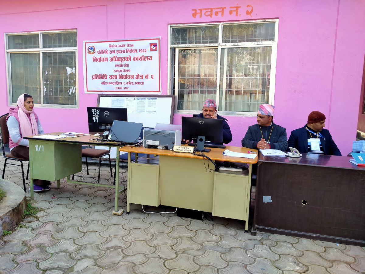स्याङ्जामा दुई पदका लागि २८ जना चुनावी मैदानमा