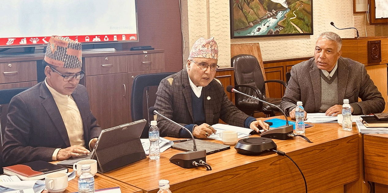 सार्वजनिक–निजी साझेदारीका परियोजना कार्यान्वयनमा जोड दिन लगानी बोर्डलाई अर्थमन्त्रीको आग्रह