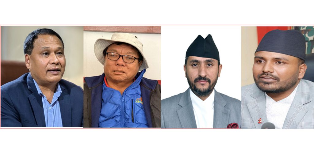 वर्तमान अन्तरिम सरकारका चार मन्त्री चुनावी मैदानमा