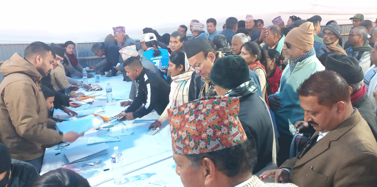 विशेष महाधिवेशनमा आज बिहानैदेखि प्रतिनिधिको नाम दर्ता सुरु