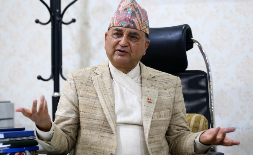 काठमाडौँ क्षेत्र नं.–५ बाट ईश्वर पोखरेल एकल सिफारिस