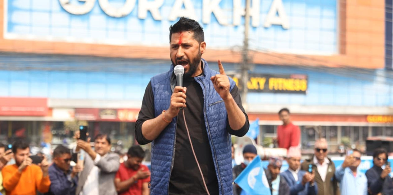 विधिको शासन स्थापनाका निम्ति लागिपर्ने रवि लामिछानेको वाचा