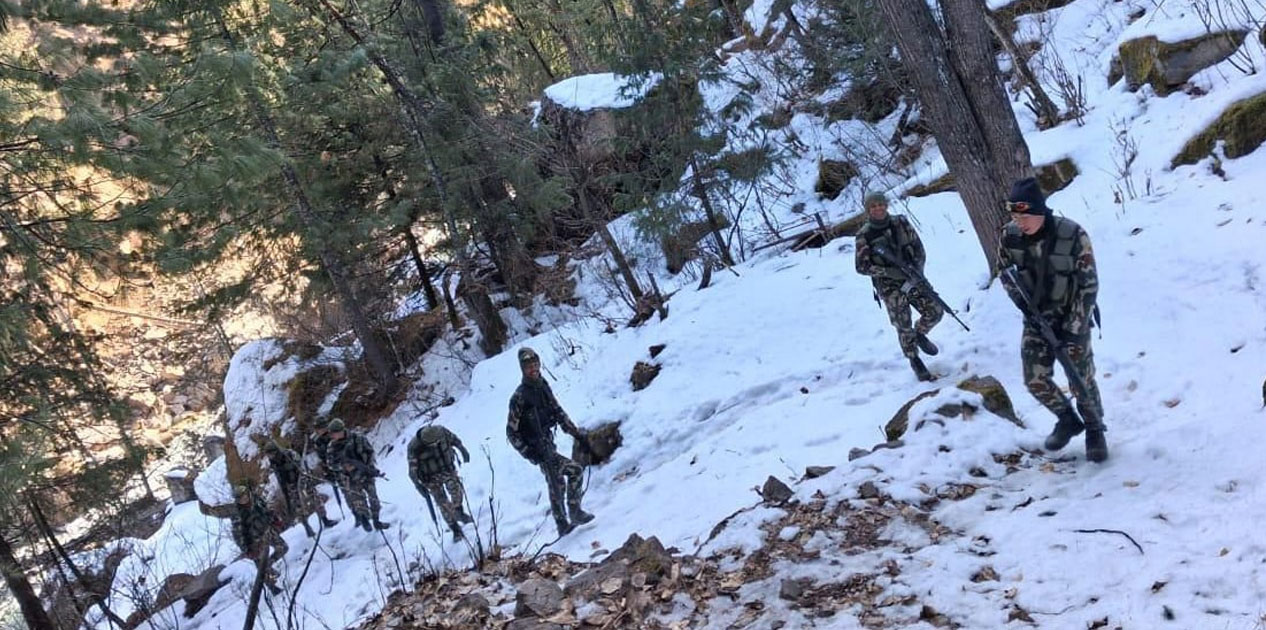 हुम्लामा चुनावी सुरक्षाका लागि नेपाली सेनाको गस्ती सुरु