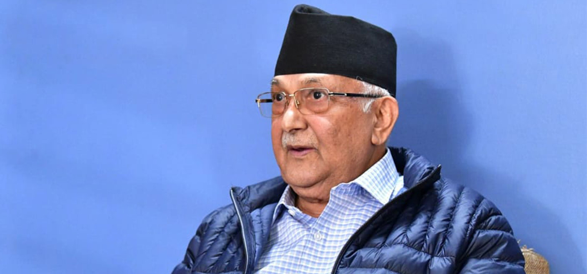 ओलीले भनेः ‘भोकमरी अन्त्य गरिसक्यौँ, अब सुकुमबासी र गरिबहरूको ध्यान दिन्छौँ’