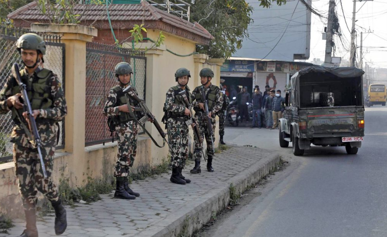 निर्वाचन सुरक्षाका लागि फिल्डमा उत्रियो नेपाली सेना