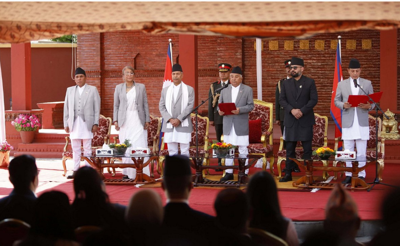 सभामुख डीपी अर्यालले लिए पद तथा गोपनीयताको शपथ