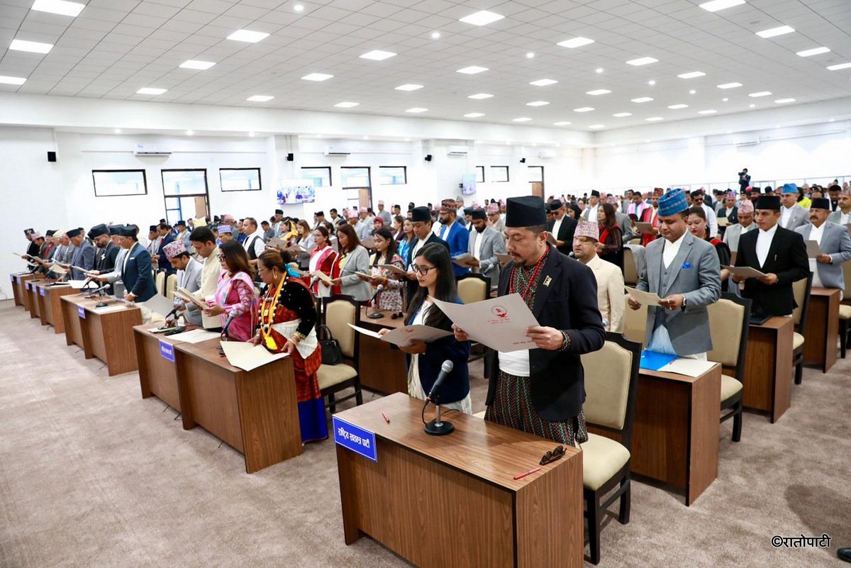 यस्तो छ प्रतिनिधिसभाको पहिलो बैठकको सम्भावित कार्यसूची