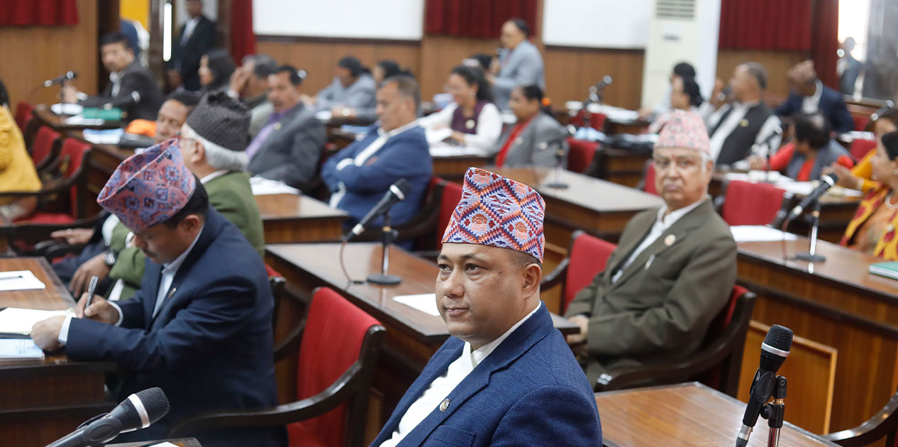 राष्ट्रिय सभाको आजको बैठकमा लगानी, कृषि र पर्यटन प्रवर्द्धनमा जोड, नीतिगत सुधारको माग