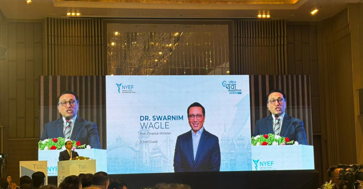 सरकार युवाहरूले सपना पूरा गर्न विदेशिनै पर्ने बाध्यता अन्त्य गर्ने दिशामा छ’: अर्थमन्त्री वाग्ले