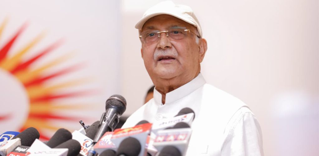 केपी ओलीले भने: देश बर्बाद भएपछि खेलाडीले केही गर्न सक्दैन, नेपालको हालत यही भएको हो