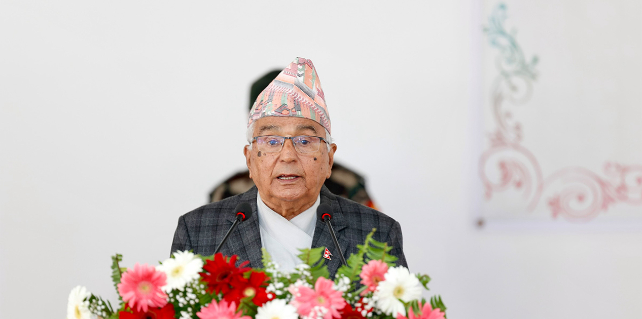 लोक सेवा आयोगप्रति जनविश्वास कायम राख्न राष्ट्रपतिको आग्रह