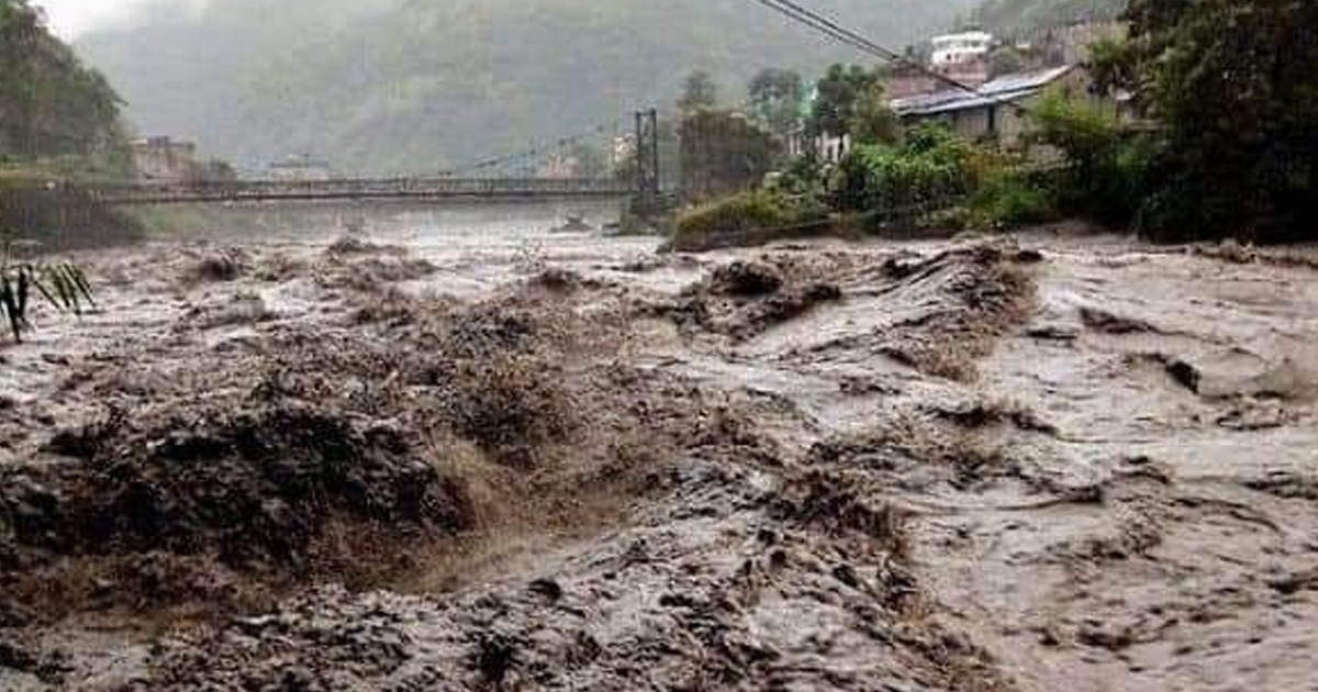 आज केही स्थानमा आकस्मिक बाढीको जोखिम, सतर्क रहन मौसम विभागको आग्रह