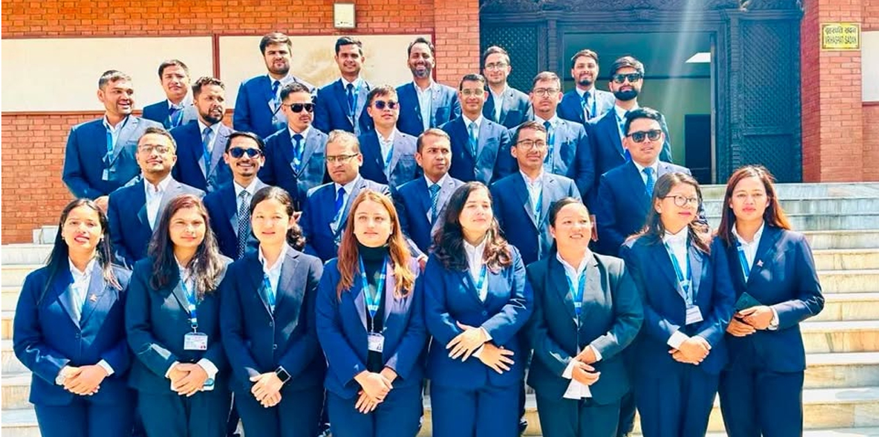 विपद्मा सहयोगको हात : ब्याट–३९ का शाखा अधिकृतले जुटाए २ लाख ३ हजार