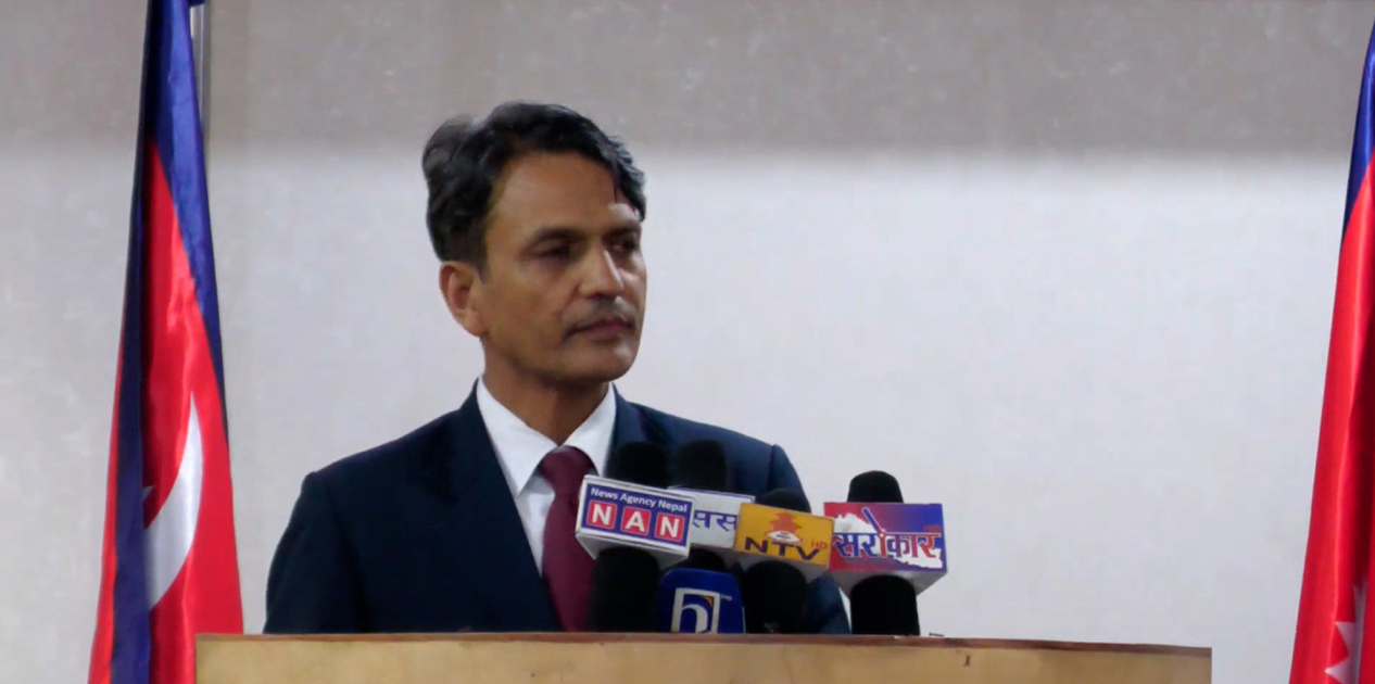 रसुवा बाढीको अवस्थाबारे विदेशी कूटनीतिक नियोगलाई सरकारको ब्रिफिङ