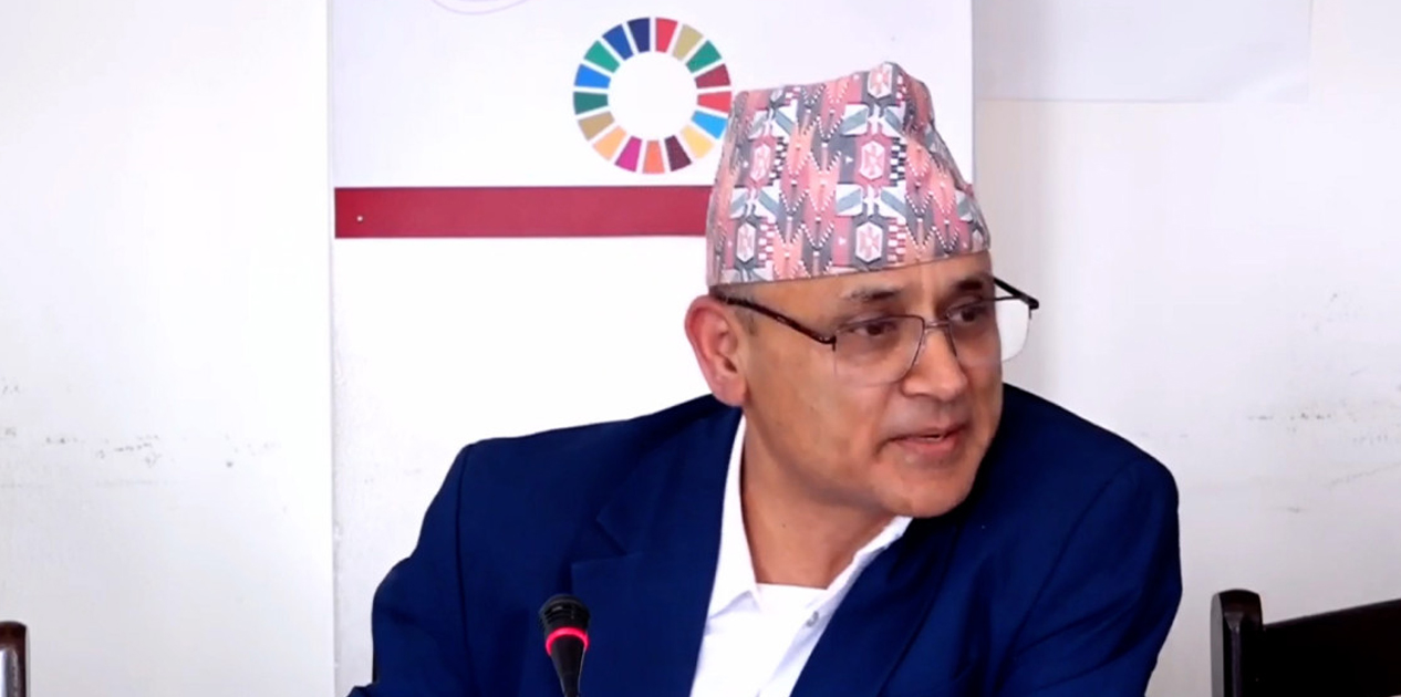 जलवायु कार्यका लागि विदेशी सहायताको भर पर्नुभन्दा आन्तरिक स्रोतको सदुपयोगमा जोड दिनुपर्छ : सहसचिव डा.ढकाल