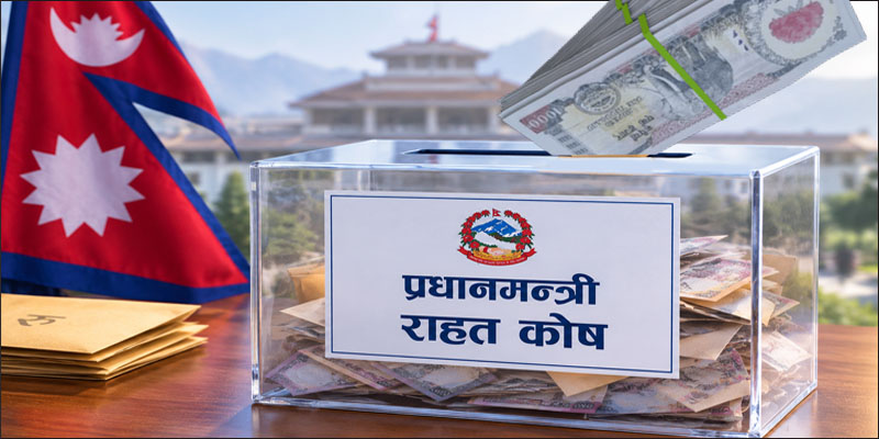 प्रधानमन्त्री राहत कोषमा हालसम्म मौज्दात रकम करिब १५ अर्ब जम्मा भयो