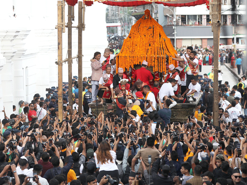 इन्द्रजात्रासँगै अनन्त चतुर्दशी पर्व, काठमाडौँ उपत्यकामा धार्मिक चहलपहल