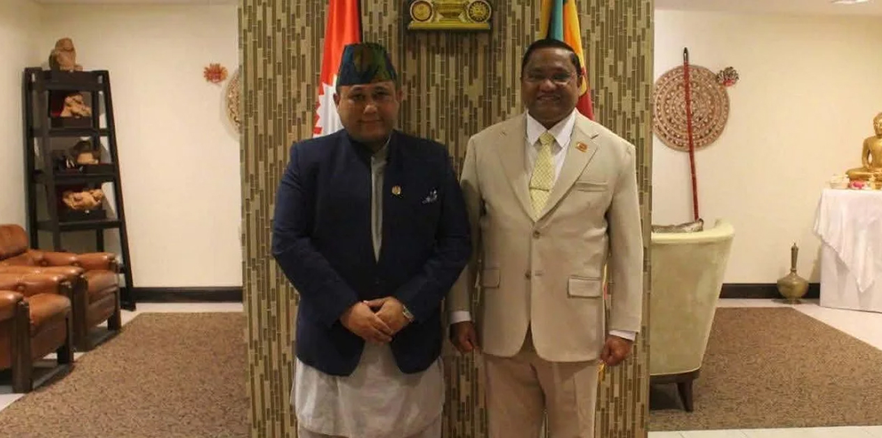 परराष्ट्रमन्त्री खनाल र श्रीलंकाका विदेशमन्त्री हेराथबीच भेटवार्ता, नेपाल–श्रीलंका सहकार्य विस्तारमा जोड