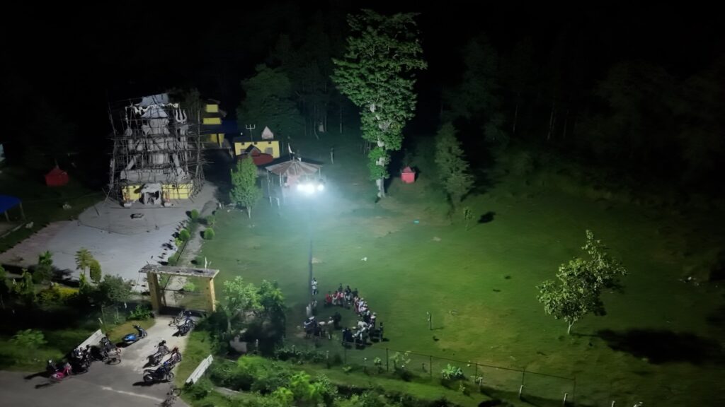 धनगढीमा ४४औँ हाइमास्ट लाइट सञ्चालनमा