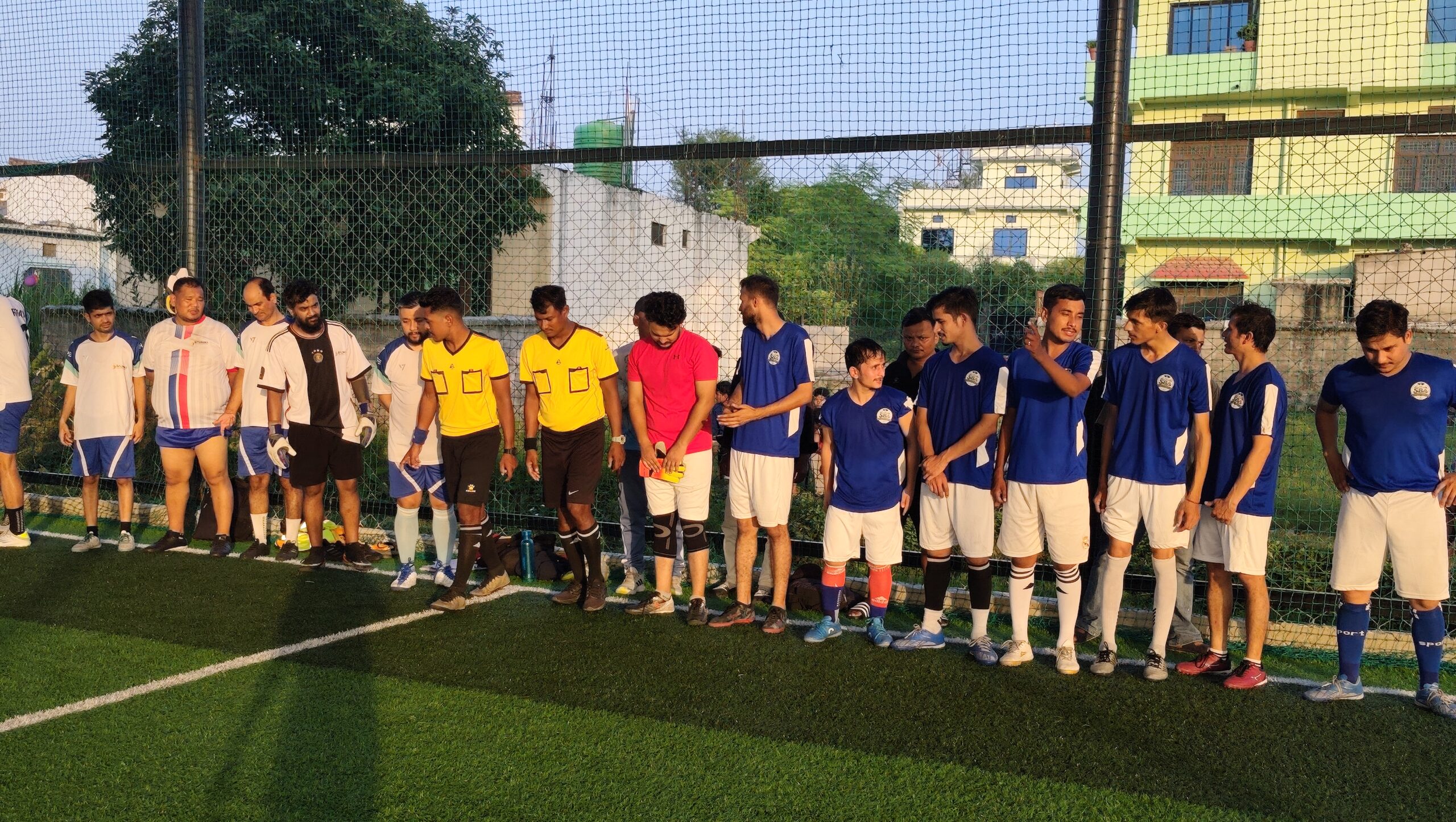 चैतन्य अन्तर विद्यालय स्तरीय शिक्षक फुटसलको फाइनलमा बाल्मिकी र सुदूरभेदा भिड्ने