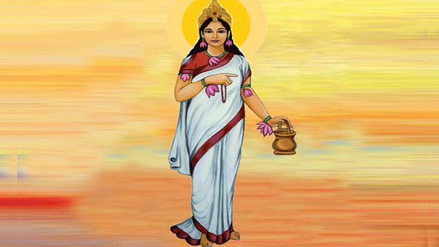 आज नवरात्रको दोस्रो दिनः ब्रह्मचारिणीको आराधना, शक्ति र विद्याको कामनासहित पूजा गरिँदै