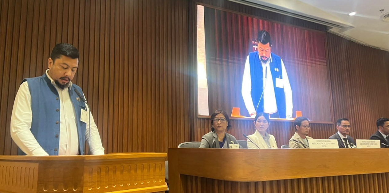 हिमाली संकट सीमाभन्दा बाहिरको समस्या हो, समाधानका लागि विश्व एकजुट हुनुपर्छ : मन्त्री श्रेष्ठ