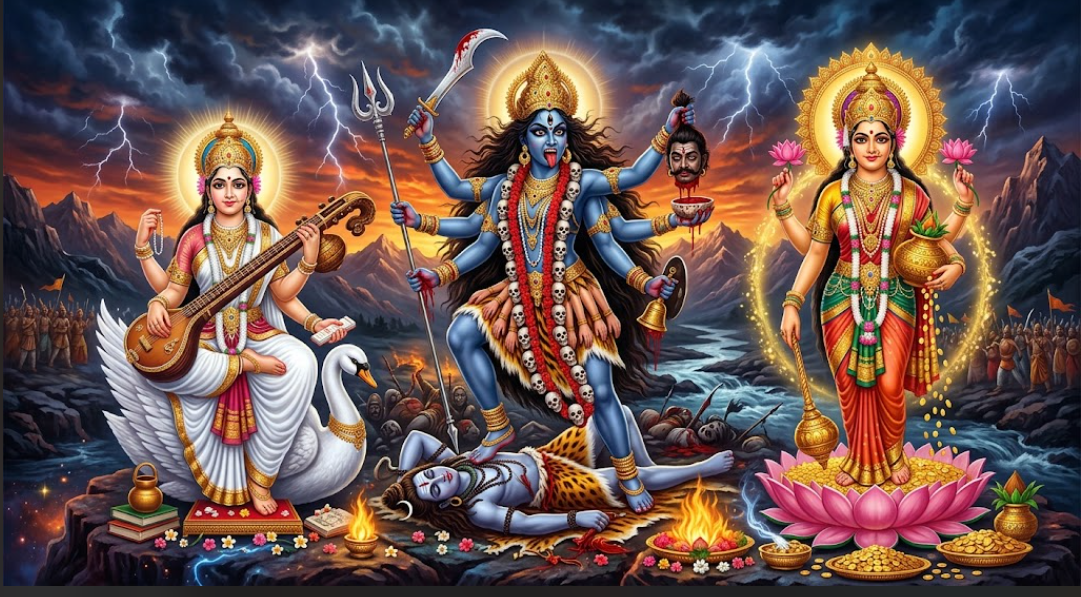 दशैंको आठौँ दिन महाअष्टमी: महाकाली, महालक्ष्मी र महासरस्वतीको विशेष आराधना गरिँदै